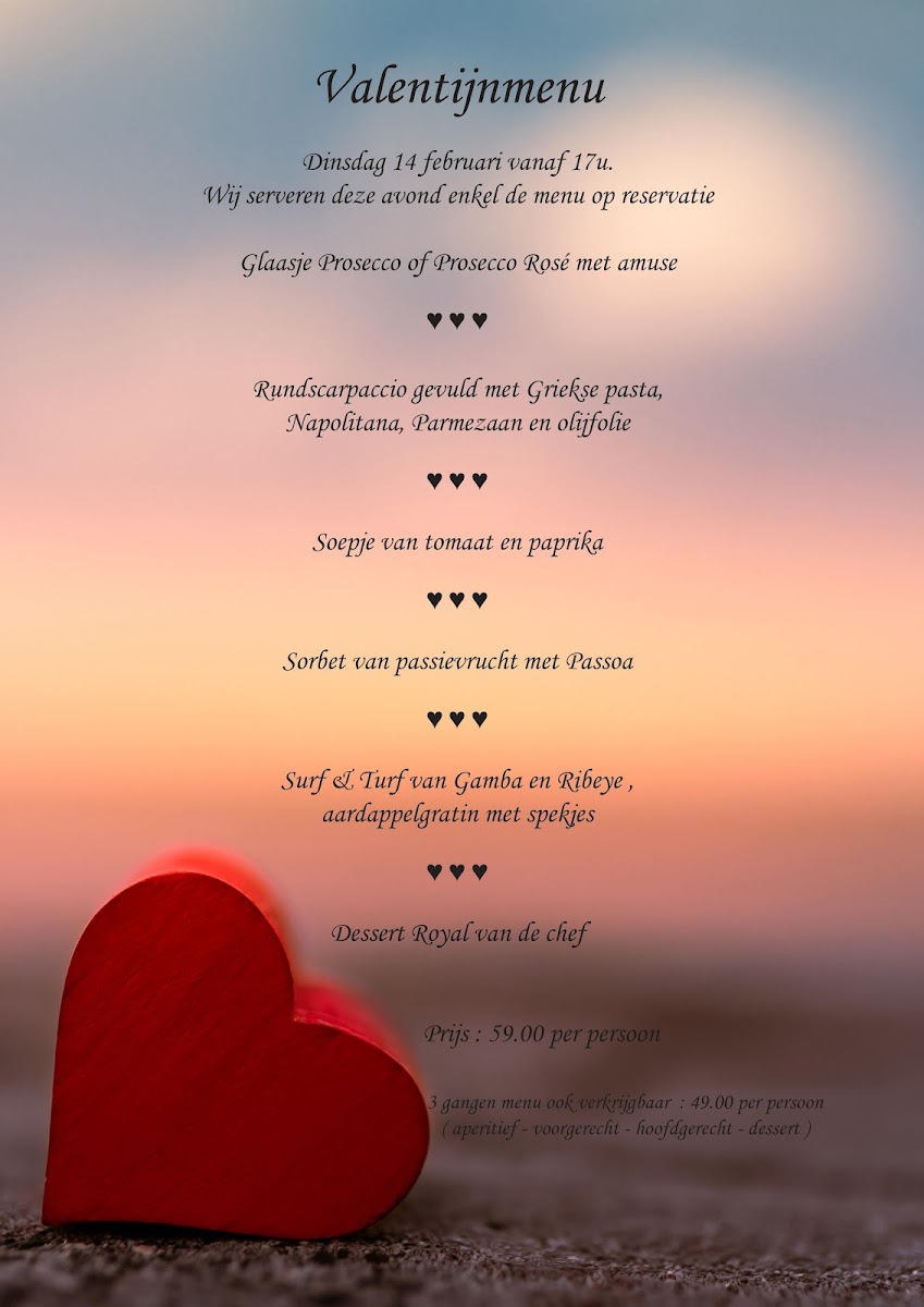 Menu Brasserie 3Punt-1